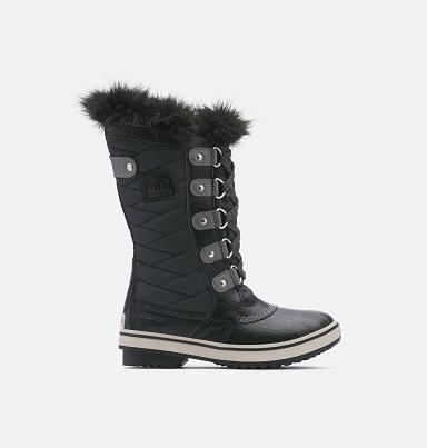 Sorel Tofino II Kids Boots Black,Grey - Girls Boots NZ3856192